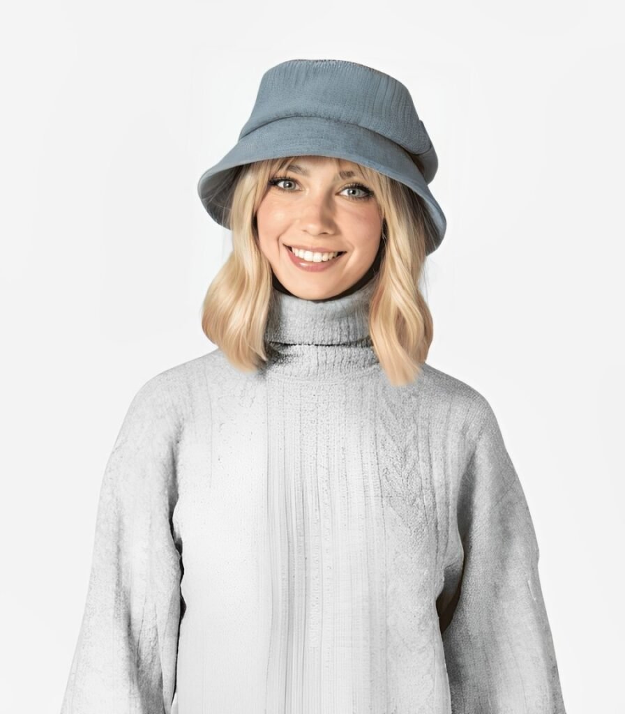 Stylish Winter Bucket Hat Womens