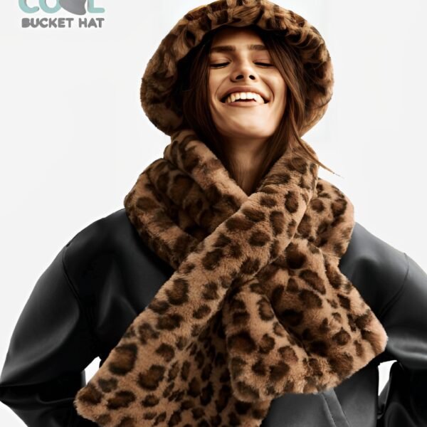 Faux Fur Winter Bucket Hat for Women – Cozy & Trendy