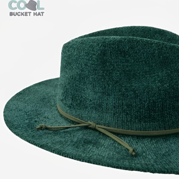 Trendy Chenille Winter Bucket Hats for Women