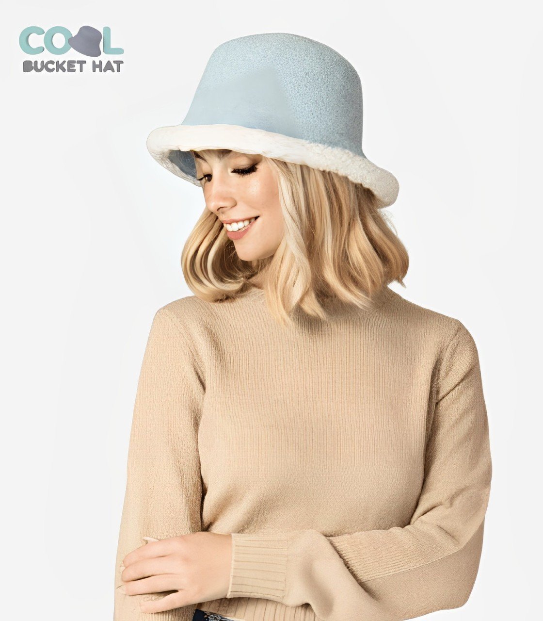 cozy wool bucket hat