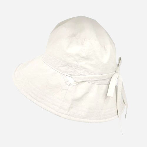 White Bucket Hat