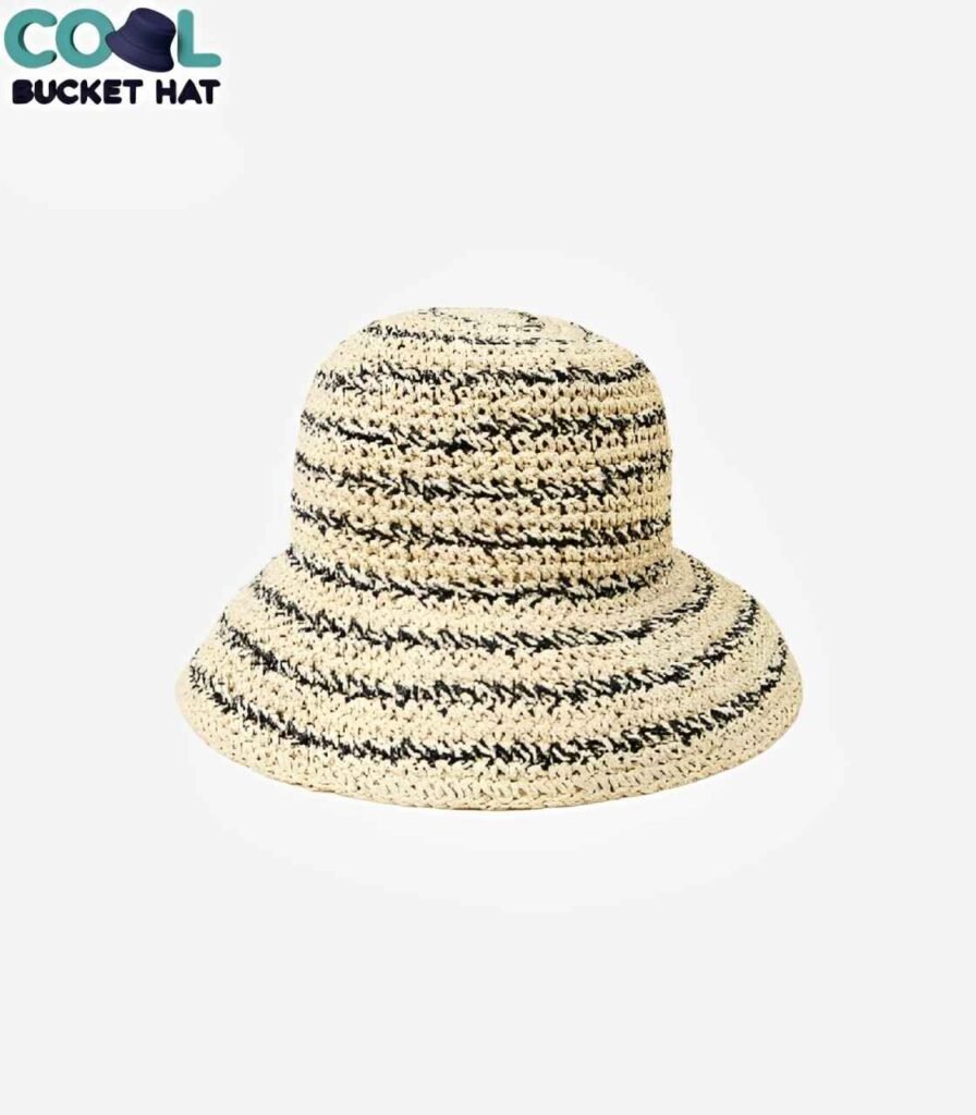 Authentic Prada Crochet Bucket Hat Cbh