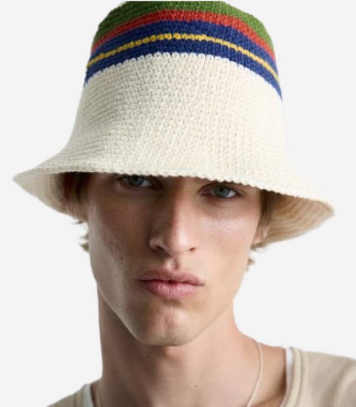 Timeless Crochet Bucket Hat White